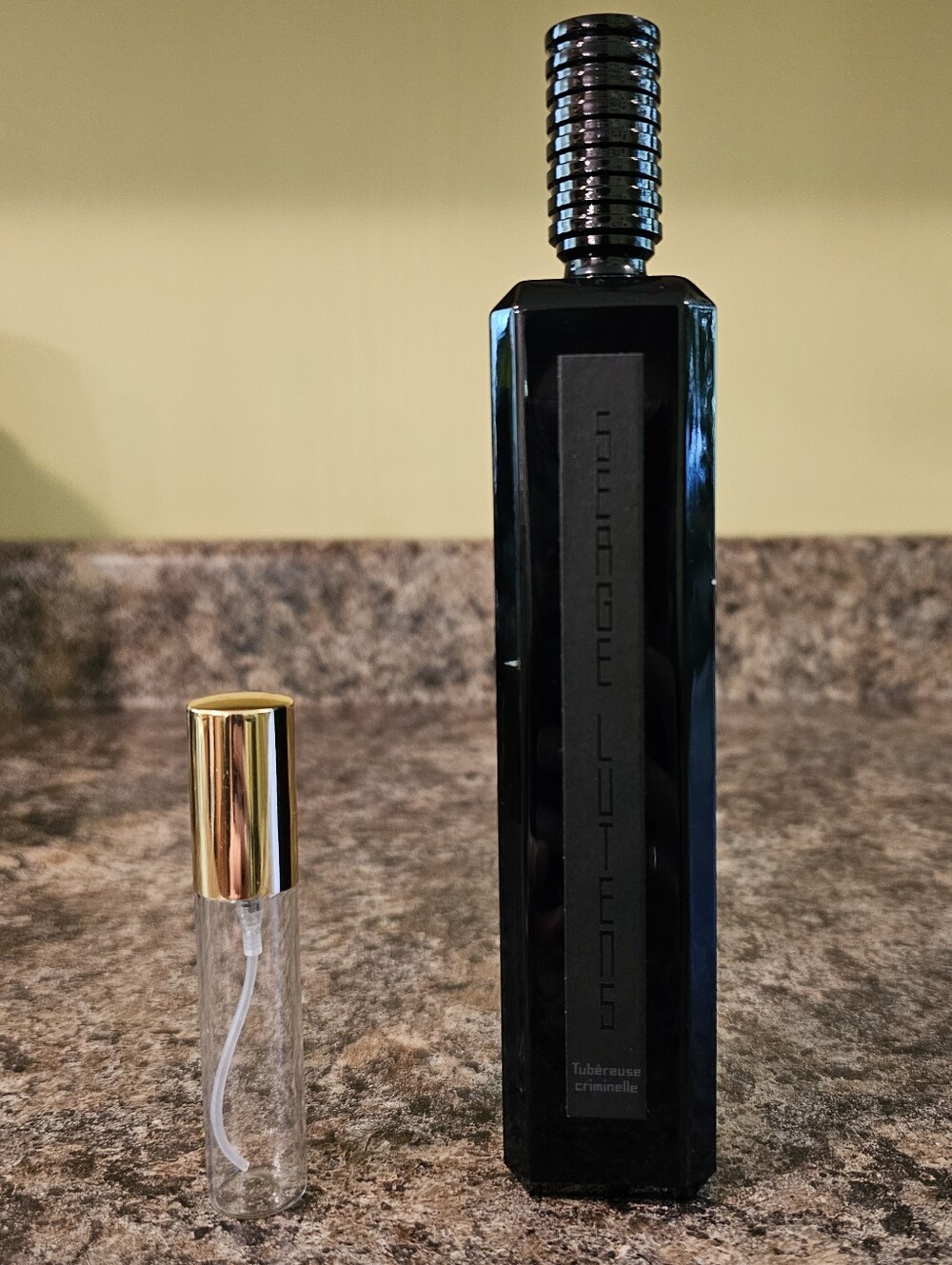 10 ML Sample TUBEREUSE CRIMINELLE Serge Lutens Perfume EDP Travel Spray
